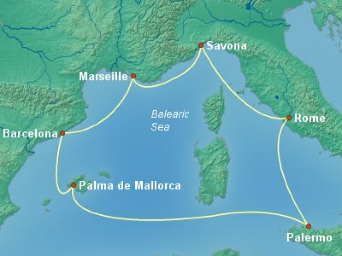 Costa Diadema-קוסטה דיאדמה | שייט בים התיכון